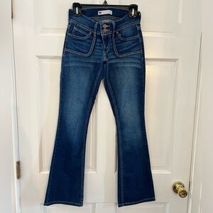 Women’s Vintage Levi’s 524 Too SuperLow Boot Cut Jeans Size 25x32